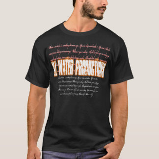 IWP "M.I.T.D.F." (Orange/white) T-Shirt