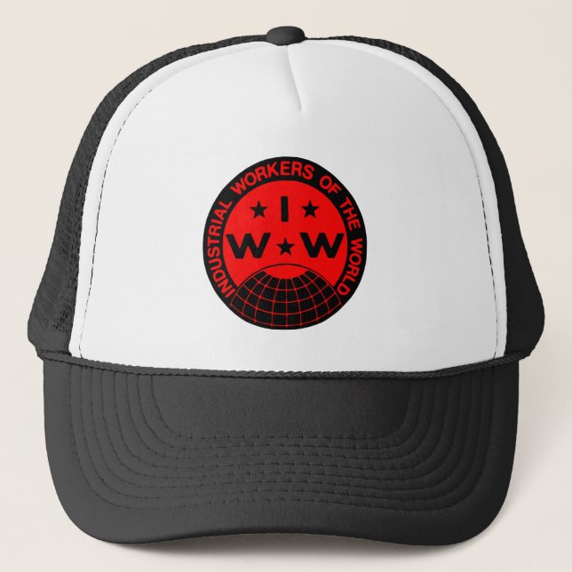 IWW, Wobblies - One Big Union Trucker Hat (Front)