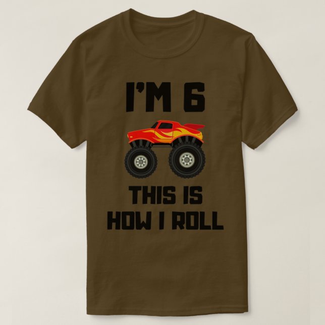 Ix27m 6 This Is How I Roll 2 T-Shirt (Design Front)