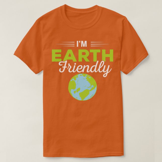 Ix27m Earth Friendly Environment Renewable Energy T-Shirt (Design Front)