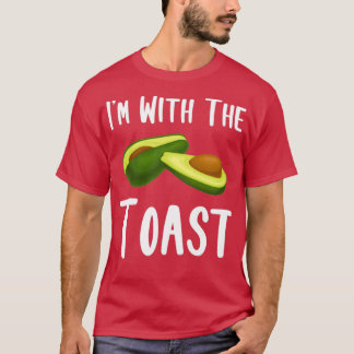 Ix27m with the Toast Funny Avocado Lover T-Shirt