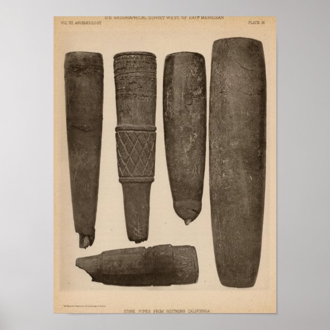 IX Stone pipes, So Calif Poster (Front)