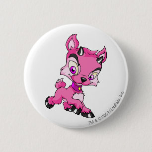 Ixi Pink 6 Cm Round Badge