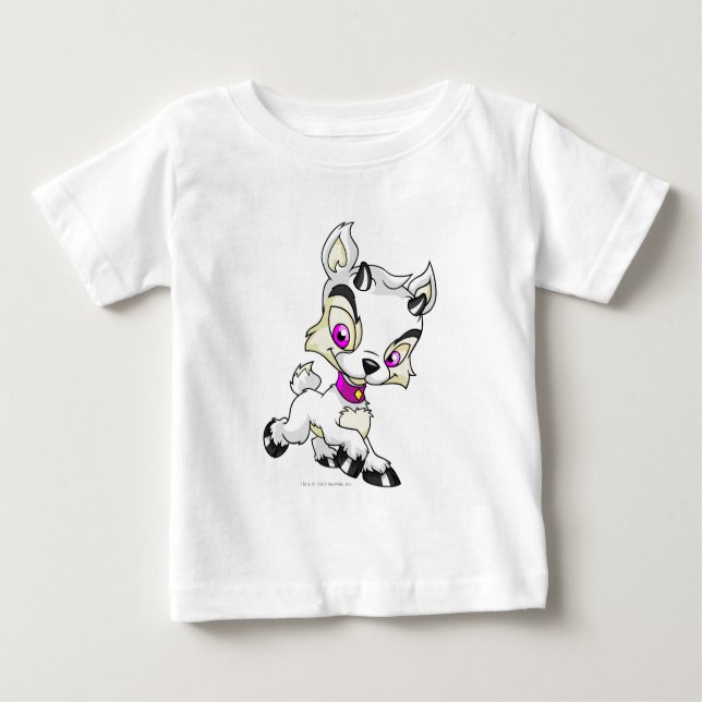 Ixi White Baby T-Shirt (Front)