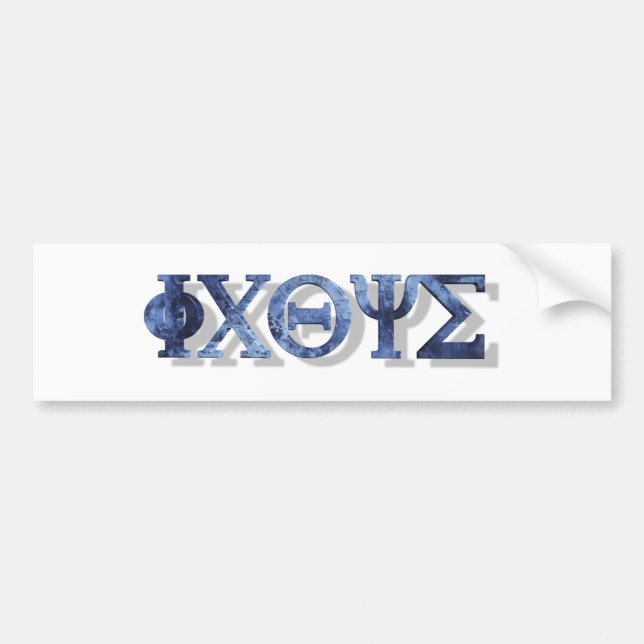 IXOYE 2 Bleu 3D Bumper Sticker (Front)