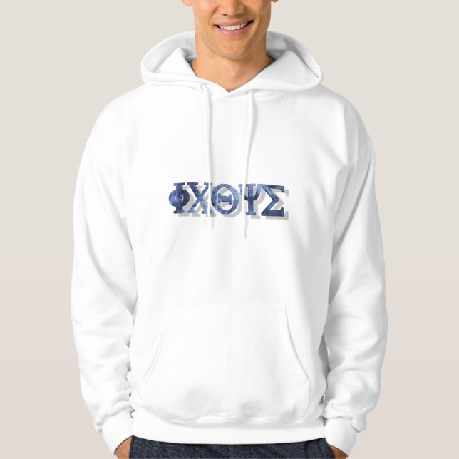 IXOYE 2 Bleu 3D Hoodie (Front)