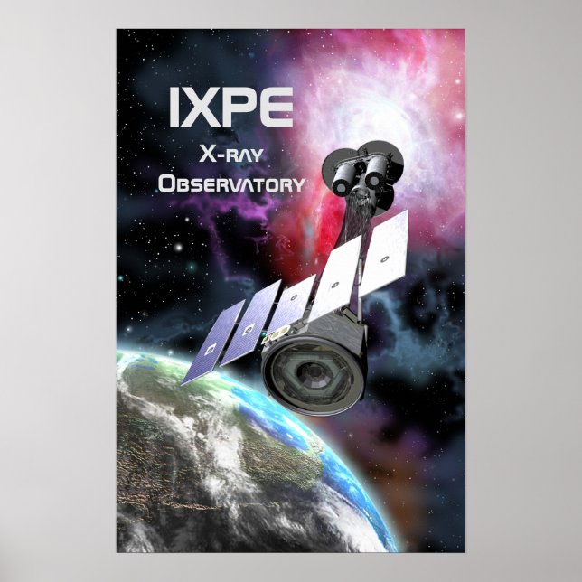 IXPE X-Ray Observatory Poster (Front)