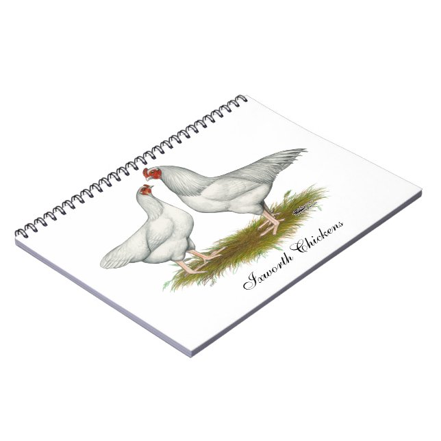 Ixworth Chickens Notebook (Left Side)
