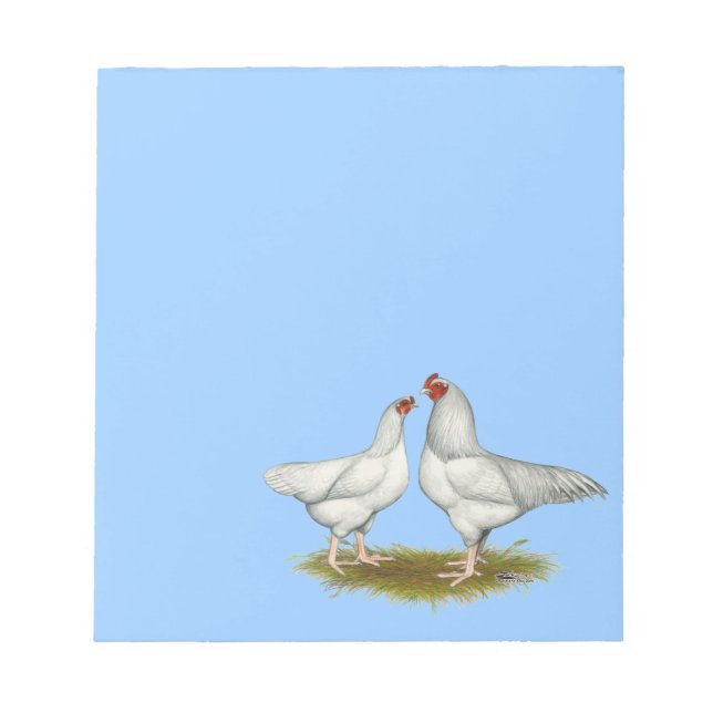 Ixworth Chickens Notepad (Front)