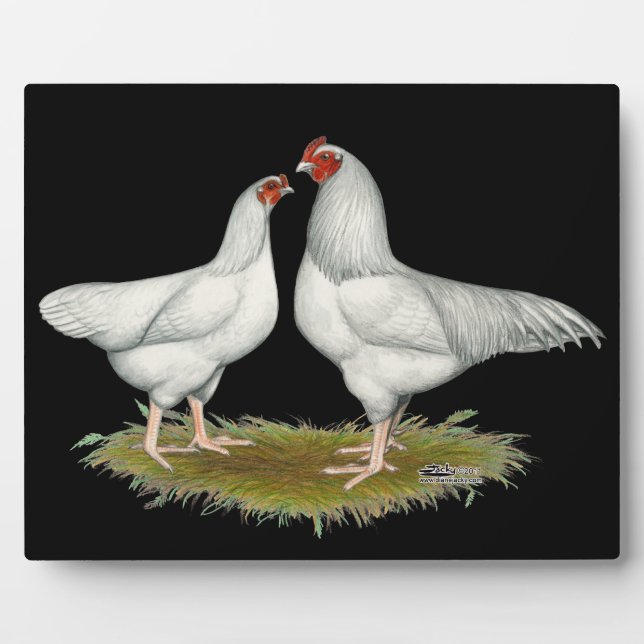 Ixworth Chickens Plaque (Front)