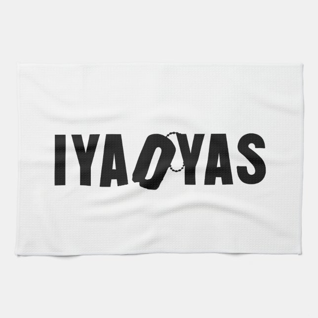 IYAOYAS TEA TOWEL (Horizontal)