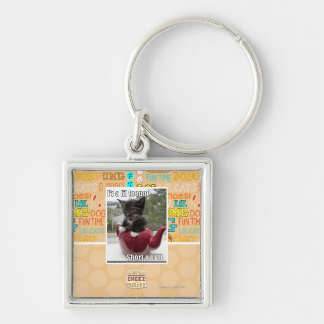 I'z a lil teepot key ring (Front)