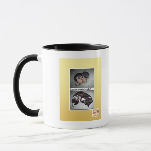 iz hadz mr. snuggies forebber mug (Left)
