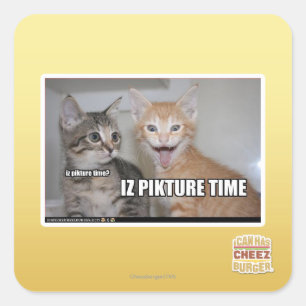 iz pikture time square sticker