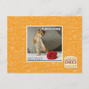 Iz training mah tango postcard