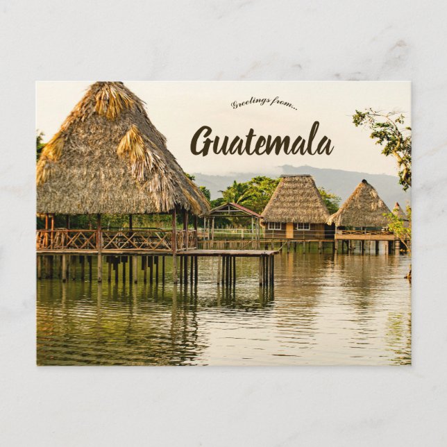 Izabala Guatemala Postcard (Front)