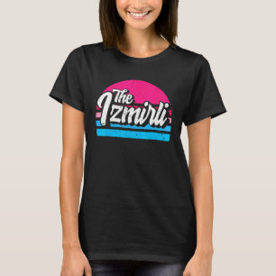 Izmir 35 Memleket Turkey Retro Idea T-Shirt