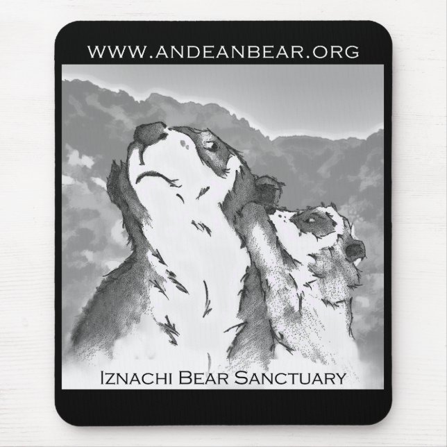 Iznachi Bear Sanctuary Mousepad (Front)