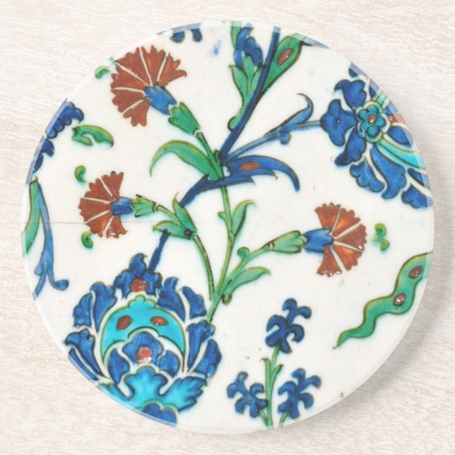 iznik ceramics coaster (Front)