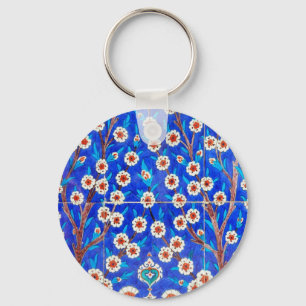 iznik tile key ring