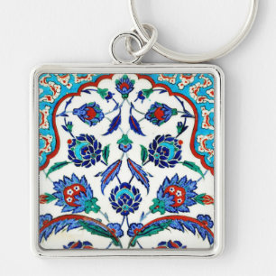 iznik tile key ring