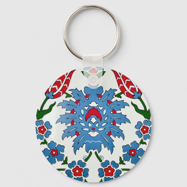 iznik tile key ring (Front)