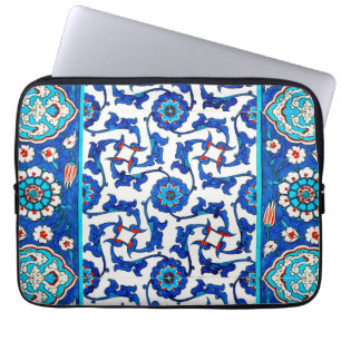 iznik tile laptop sleeve