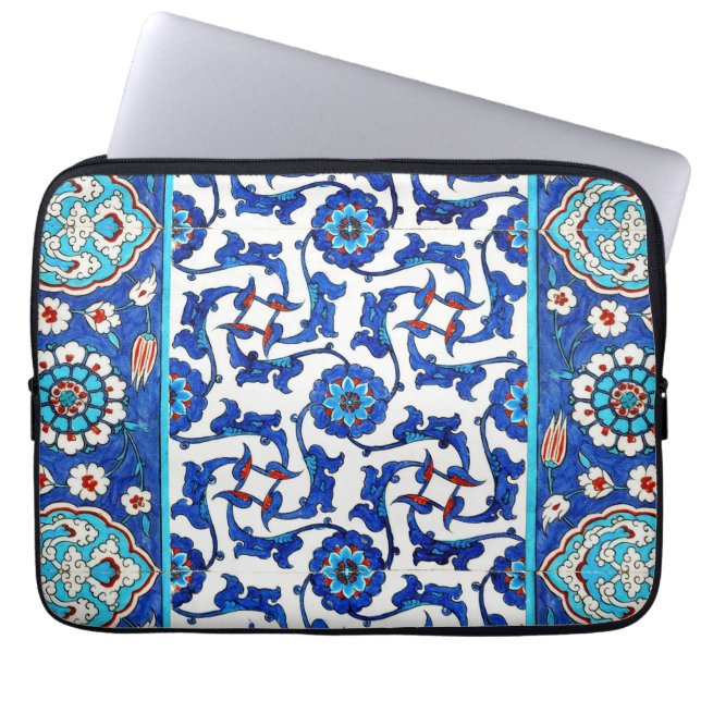 iznik tile laptop sleeve (Front)