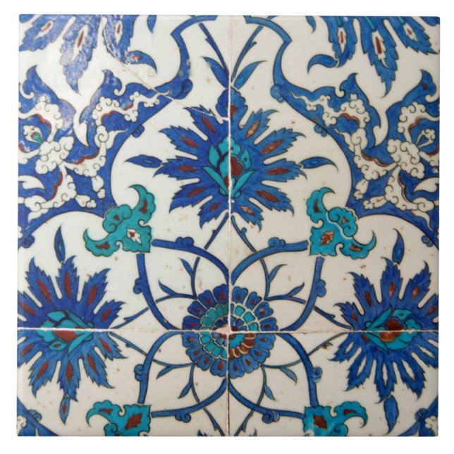 Iznik Tiles Blue (Front)