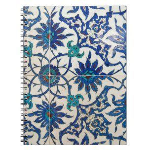 Iznik Tiles Blue Notebook