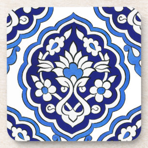 Iznik tiles Cork Coaster
