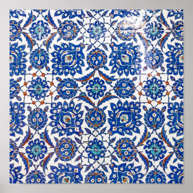 Iznik Tiles Poster (Front)