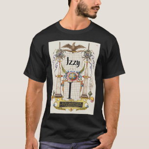 Izzy Vintage and Modern Calligraphy Crafter Garden T-Shirt