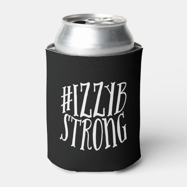 #IzzyBStrong Beer Can Can Cooler (Can Front)