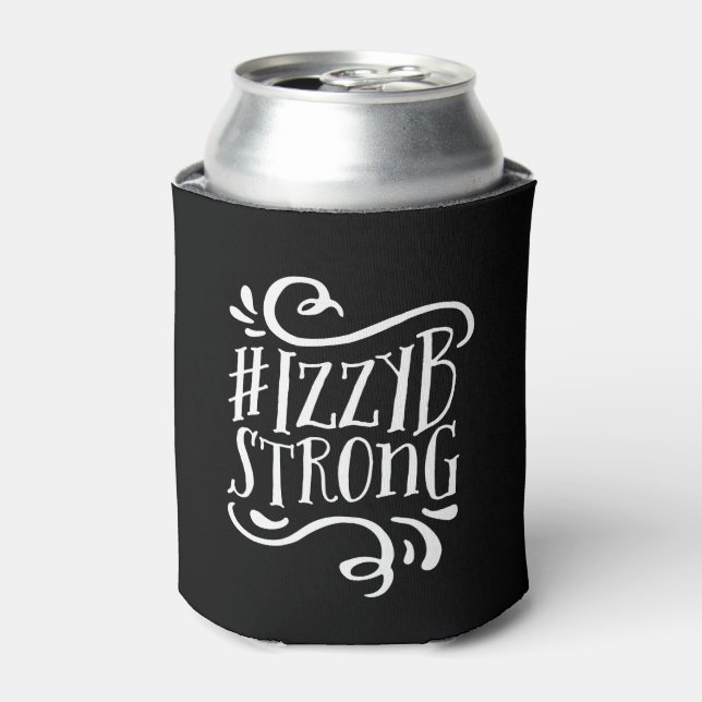 #IzzyBStrong Beer Can Cooler (Can Front)
