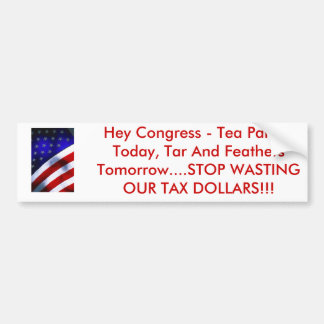 j0400756, Tea Parties Today Bumper Sticker