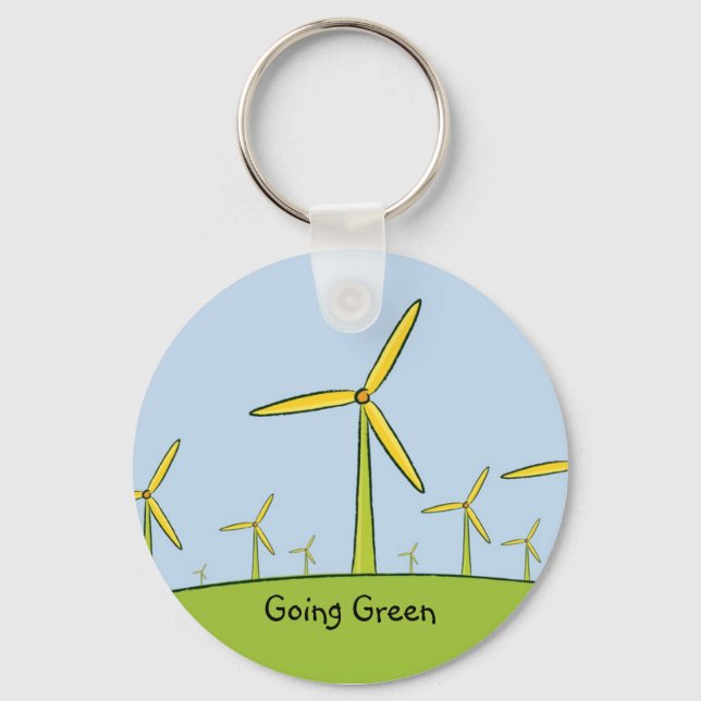 j0437259, Going Green Key Ring (Front)