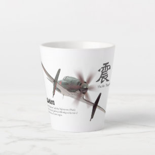 J7W1 Shinden 震電 Latte Mug