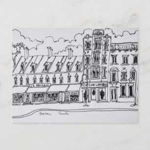 J.A. Moisan Grocery Store   Canada Postcard