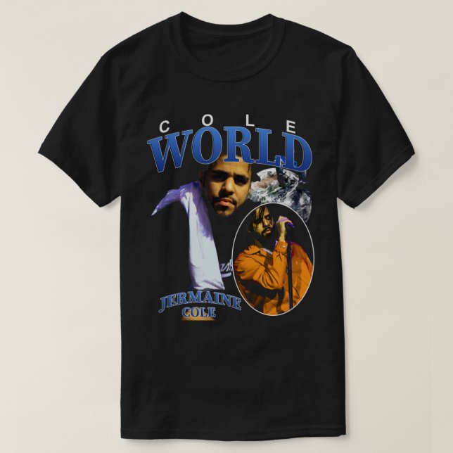 J. Cole Cole World Active T-Shirt (Design Front)