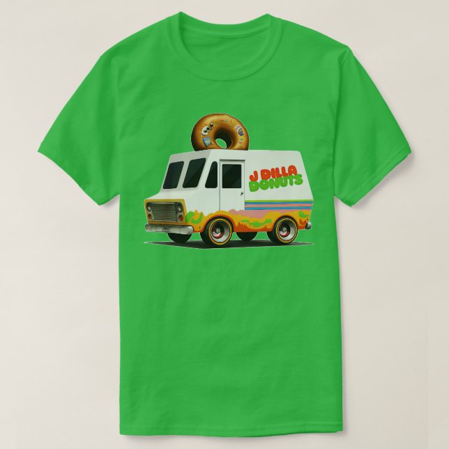 J Dilla Doughnuts Van 1 T-Shirt (Design Front)