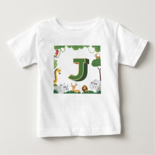 J for Jungle Baby T-Shirt