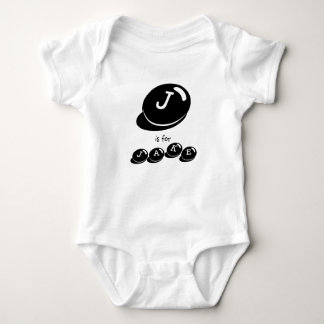 J is for JAKE monogram Baby Bodysuit