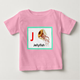 J is for Jellyfish Baby T-Shirt