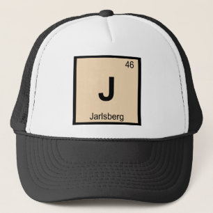 J - Jarlsberg Cheese Chemistry Periodic Table Trucker Hat