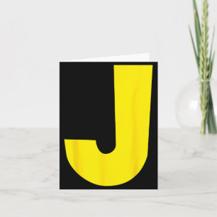 J Letter Chipmunk Group Matching Funny Halloween Card