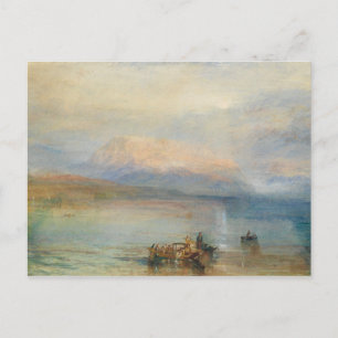 J. M. W. Turner - The Red Rigi Postcard