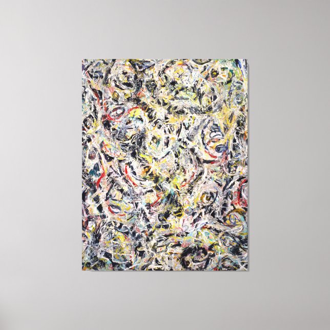 J. P. - EYES IN THE HEAT - 1946 - Action painting- Canvas Print (Front)