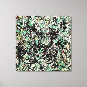 J. P. - Number 15 - 1950 - Action painting - Canvas Print