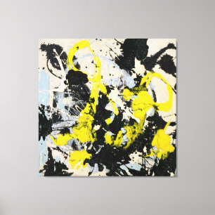 J. P. - Number 22 - 1950 - Action painting - Canvas Print